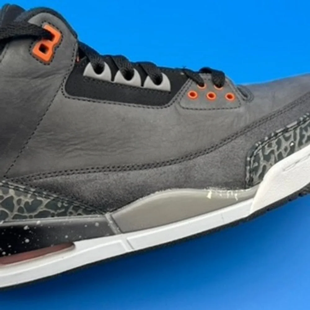 Jordan 3 Retro Fear Pack Night Stadium 626967-040 Size 11 12.5W